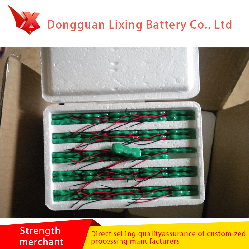 Usine directement fournie à la batterie rechargeable rechargeable de 40H 40MAH 3.6V NI-MH, batterie Ni MH spéciale pour lampe de poche