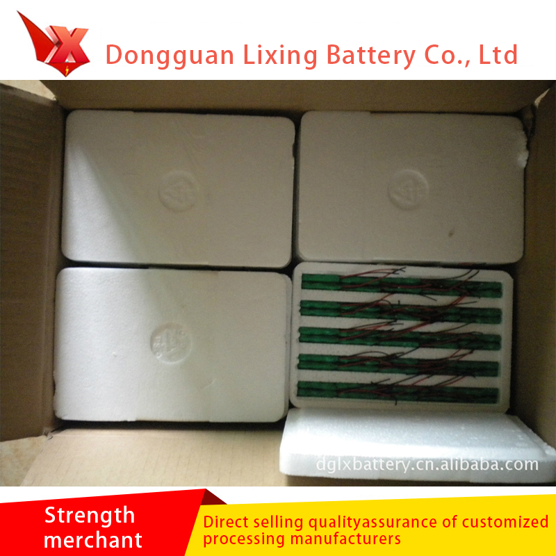 Usine directement fournie à la batterie rechargeable rechargeable de 40H 40MAH 3.6V NI-MH, batterie Ni MH spéciale pour lampe de poche