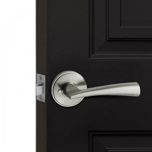 R7604 Poignée de porte du levier d\'intimité avec des vis dissimulées Installation Facile à ouvrir le levier de verrouillage