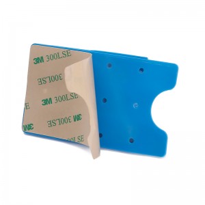 Coque de téléphone portable en silicone avec porte-carte pour presque tous les smartphones