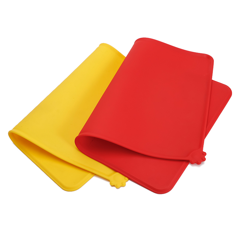 Tapis d'alimentation pour animaux de compagnie d'alimentation en silicone de qualité alimentaire