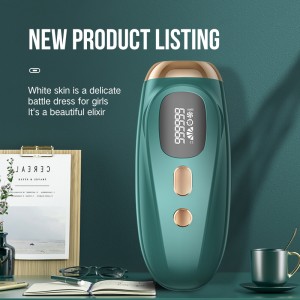 Épilation laser IPL Dispositif d\'épilation portable Dispositif d\'épilation IPL EPLIATEUR PERMANENT HOME HELLUMULTURE DE LASER