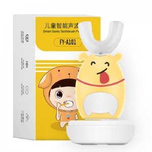 Silicone à ultrasons sûr Kids \\\\ \'Brosse à dents électrique Brosse de musique pour enfants avec amusement