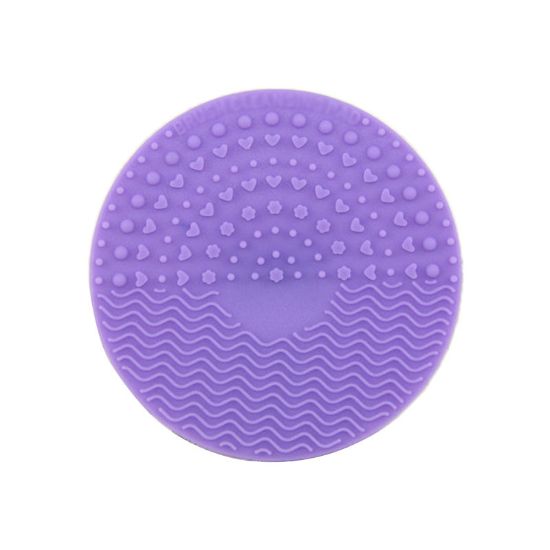 Tapis denettoyage de brosse, tapis denettoyage de maquillage en silicone, outil de lavage portable