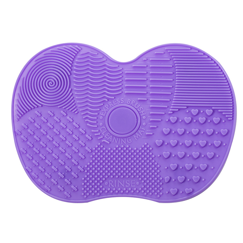 Pad denettoyage en silicone de cosmétiques doux personnalisés,nettoyeur de brosses de maquillage