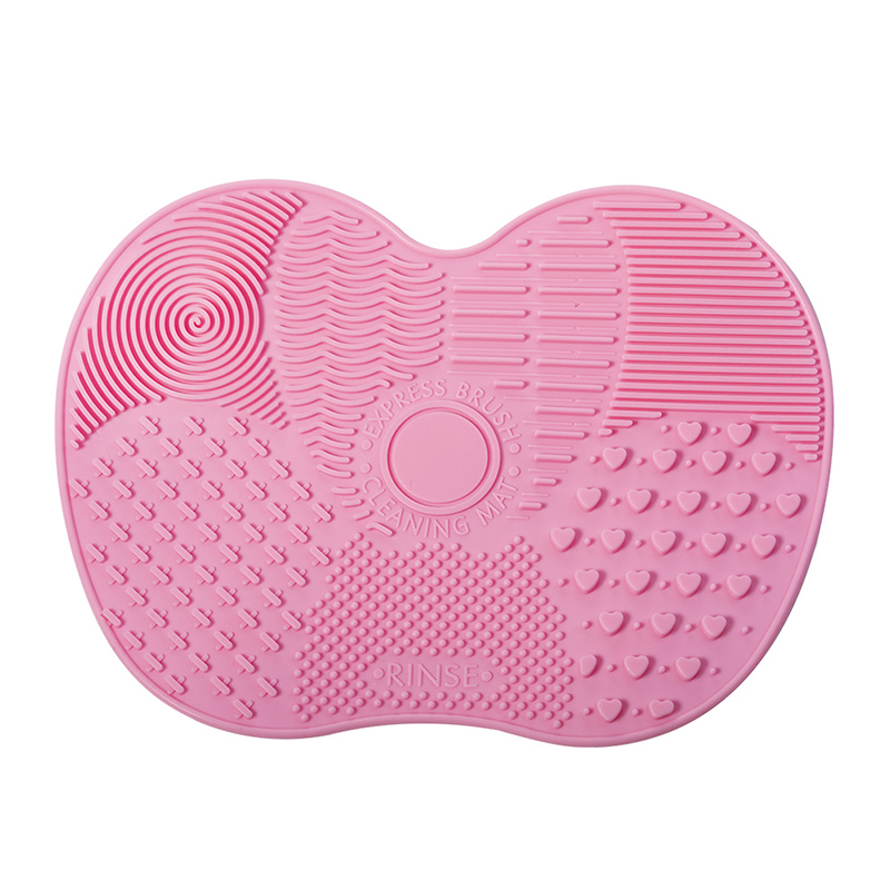 Pad denettoyage en silicone de cosmétiques doux personnalisés,nettoyeur de brosses de maquillage