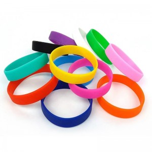 Bracelet en silicone Bracelets vierges Accessoires de sport pour femme Men Jeux Équipes et événements sportifs