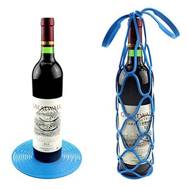 Sacs fourre-tout en bouteille de vin en silicone