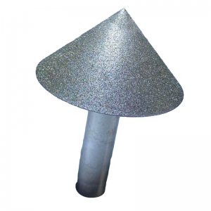 Tête de meulage de galvanoplastie diamant