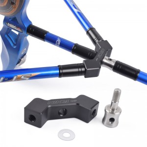 NIKA Tir à l\'arc 240030-02 0Degree 40Degree Tir à l\'arc Stabilisateur de l\'arc V-Bar