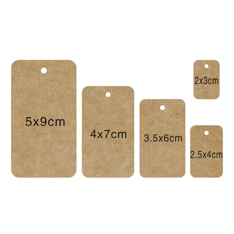 Tag de papier kraft