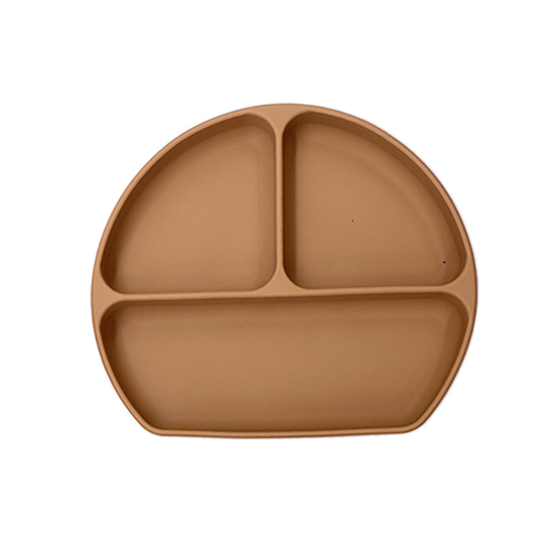 Plaques divisées en silicone pour les inflations, Plaque bébé en bas âge, BPA gratuitement