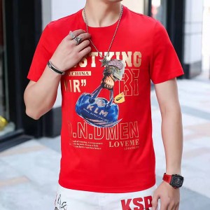 T-shirt impriménumérique pour hommes