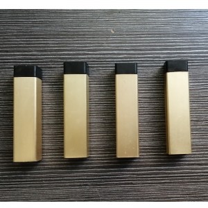 Bouchon de porte en acier inoxydable MD001 avec pointe en caoutchouc souple pour chambre/kitchen