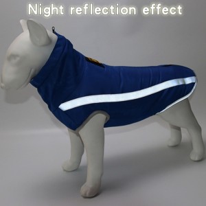 Amazon Top Vendeur Personnalisé Harnais de chien Harnais de chien Vêtements réfléchis pour chiens moyens et grands