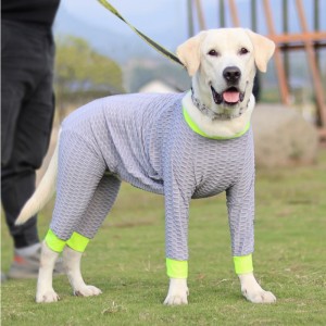 Sweats à capuche en gros en coton en molleton molle chaude chaude vêtements harnais chien pyjamas vêtements pour animaux de compagnie