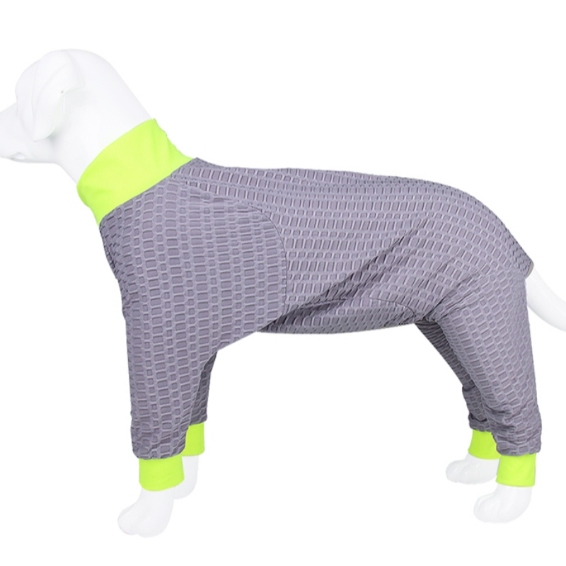 Sweats à capuche en gros en coton en molleton molle chaude chaude vêtements harnais chien pyjamas vêtements pour animaux de compagnie