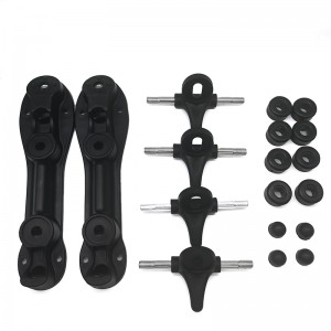 Alimentation en gros Alimentation Plaque de patin à rouleaux haute résistance Plaques de patins de patins en aluminium