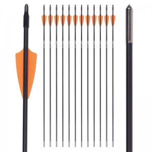 Elongarrow 113157-01 30inches 6mm Tir à l\'arc de l\'arc de l\'arc de l\'arc de l\'arc de l\'arc en fibre de verre