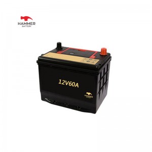 Batterie de voiture 12v60a 86-610
