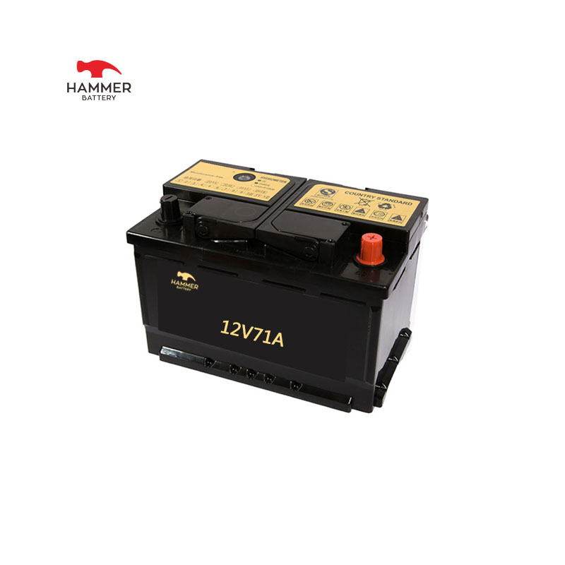 Batterie de voiture 12v71a