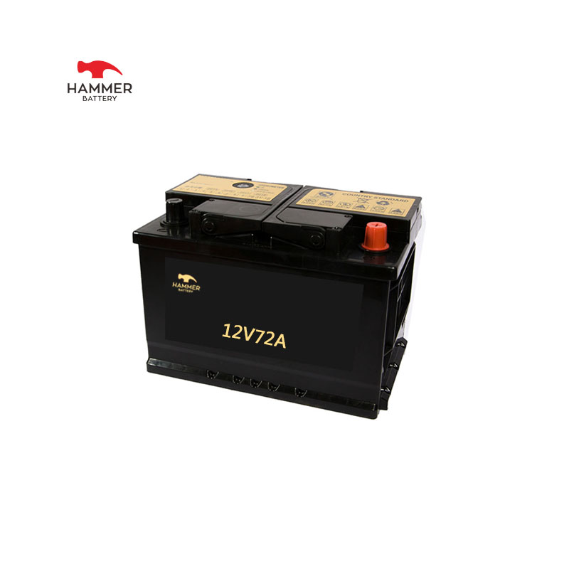 Batterie de voiture 12v72a