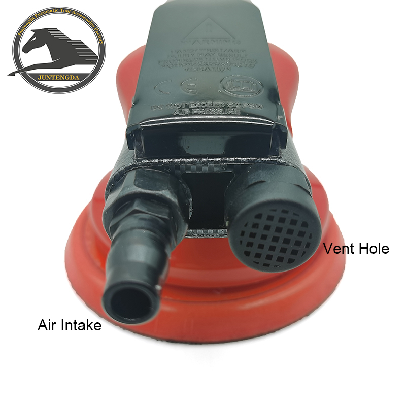 6 en air aléatoire Sander orbital Sandernon sous vide Note industrielle