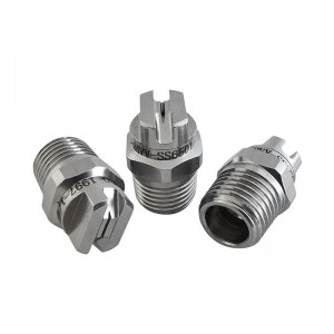 Buse de ventilateur plat en acier inoxydable