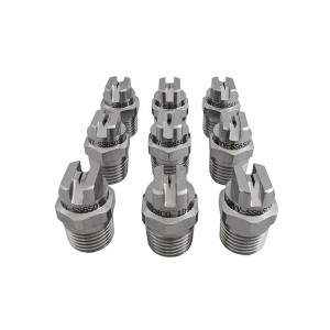 Buse de ventilateur plat en acier inoxydable