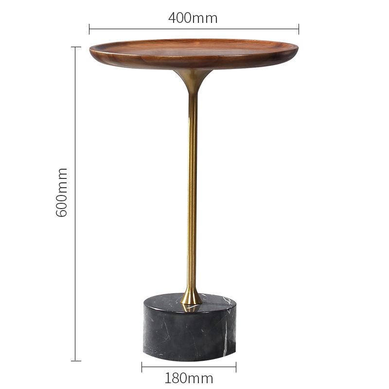 Table d'appoint murale en bois Console de style français Table en acier inoxydable Console de la console Vert Table de la console de marbre travertin