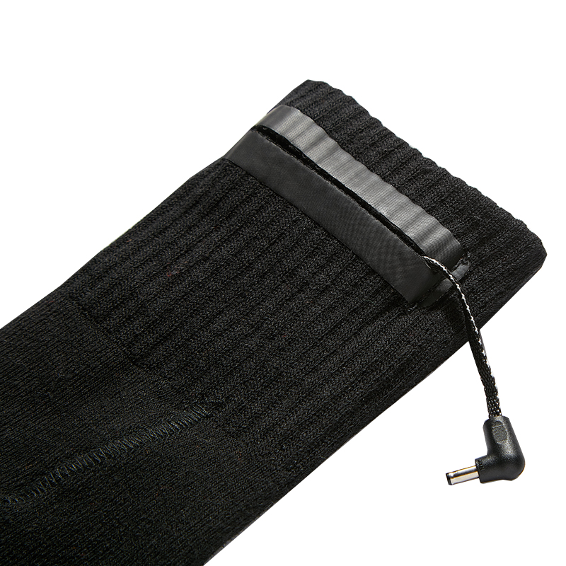 Fourniture d'usine 2200mAh Chaussettes chauffées pour la chasse à cheval Camping Camping Randonnée