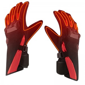 Gants chauffants électriques étanches pour moto, batterie rechargeable