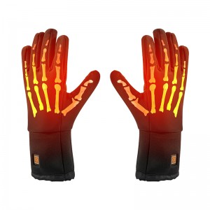 Gants chauds électriques étanches pour le ski, des gants de chauffage à la batterie de température réglable pour hommes/WOMEN