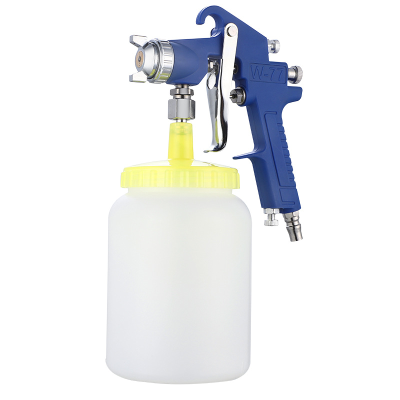 W-77 Pistolet à air pulvérisateur 2.0/2.5/3.0 mm Buse OEM Usle en plastique en plastique en plastique à haute efficacité à haute efficacité des outils de peinture pneumatique pour la voiture et les meubles