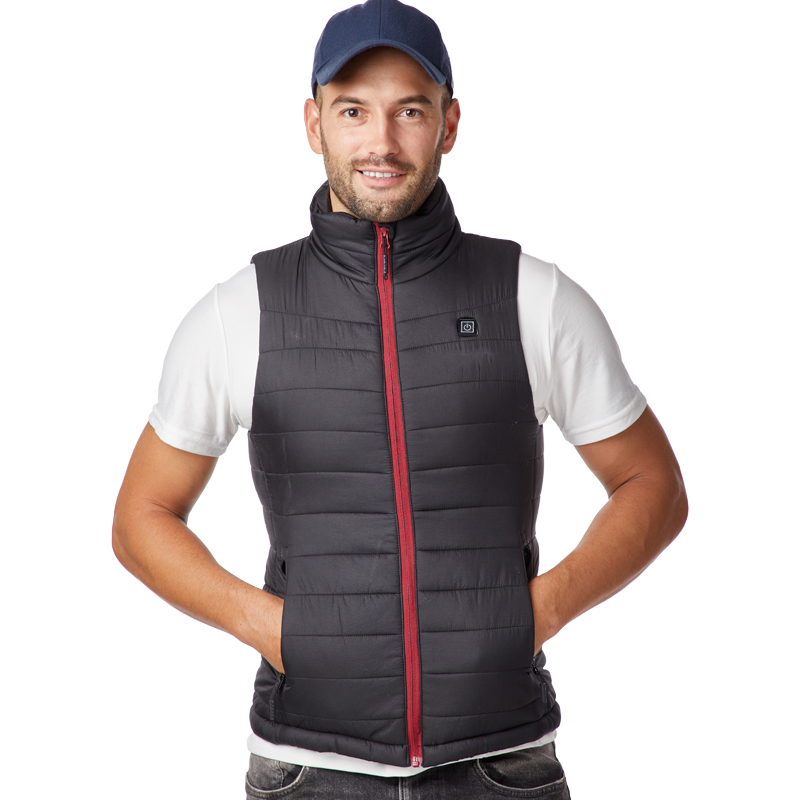 2022 Best Seller en Europe, gilet d'homme chauffé électrique pour le port d'hiver