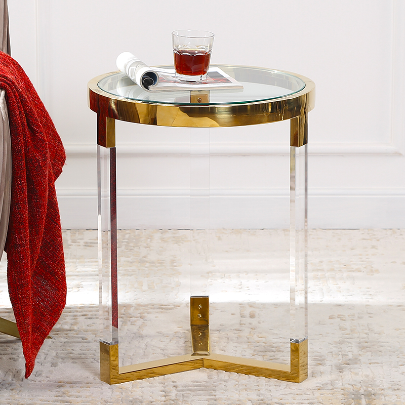 table d'appoint de luxe brosse en laiton console tablenordique table basse contemporaine