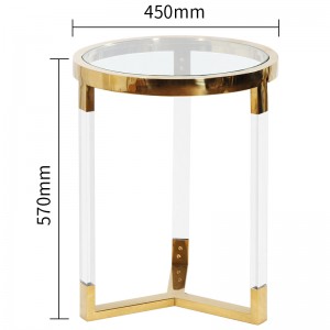 table d\'appoint de luxe brosse en laiton console tablenordique table basse contemporaine