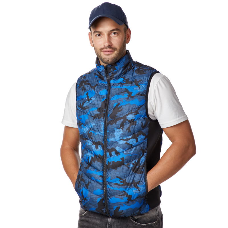 Gilet gilet chauffé élégant à la mode pour hommes, top vente en Russie