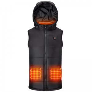 Meilleure vente Hommes Gilet in USA Canada, étanche Chauffage électrique Hommes Giletcoat