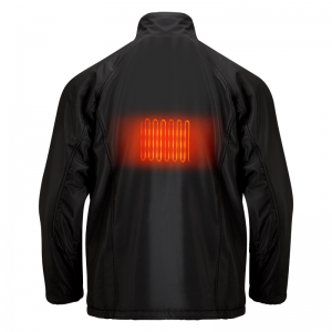 Nouveau style veste chauffée pour hommes, manteau décontracté pour le port d\'hiver