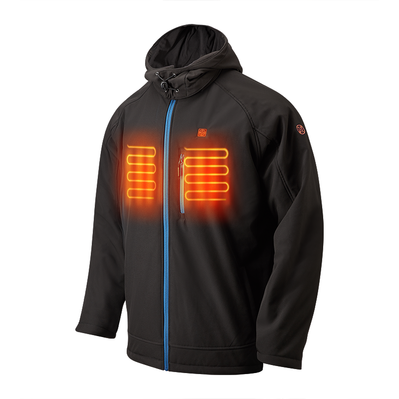 Manteaux d'hiver de chauffage électrique de la meilleure vente d'usine pour hommes