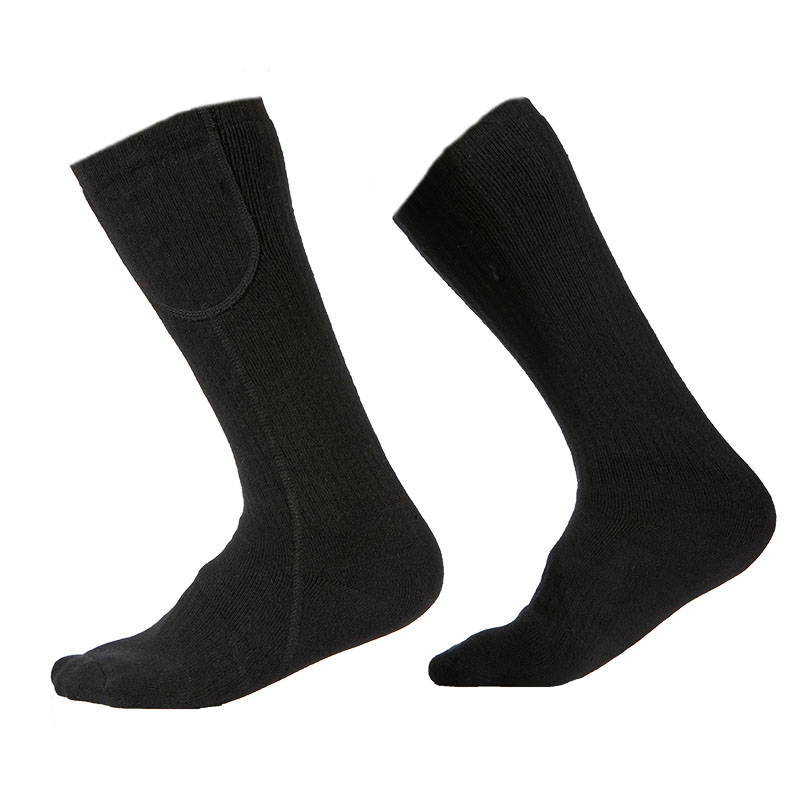 Chaussettes chauffées populaires pour hommes Femmes, chaussettes chauffantes à batterie électrique rechargeable