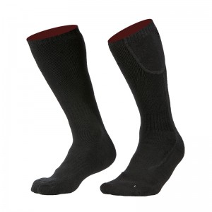 Chaussettes chauffées à pied pour sports d\'hiver, chaussettes chauffantes chauffantes rechargeables chauffantes chauffantes