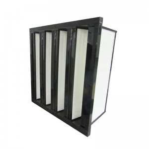 Climatiseur F5 F6 F7 F8 V Banque Moyenne Efficacité Moyenne Filtres à air HVAC (592x287x292mm)