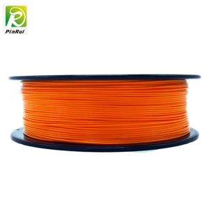 Pinrui haute qualité 1kg 3D PLA Imprimante filament filament orange couleur