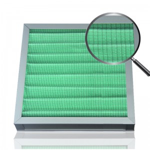 Vente directe usine Primaire Panneau pré-plissé Filtre à air HVAC pour la climatisation centrale