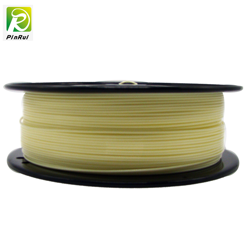 Pinrui haute qualité 1kg 3D PLA Imprimante filament jaune 9140C couleur