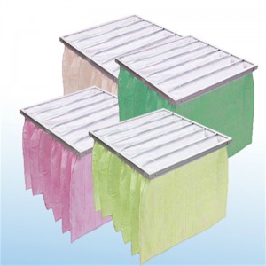 FLIC-F9 EFFICACITÉ MIDIUM FILTRE DE FILTRE DE POCKES HVAC Filtre à air pour la chambre propre