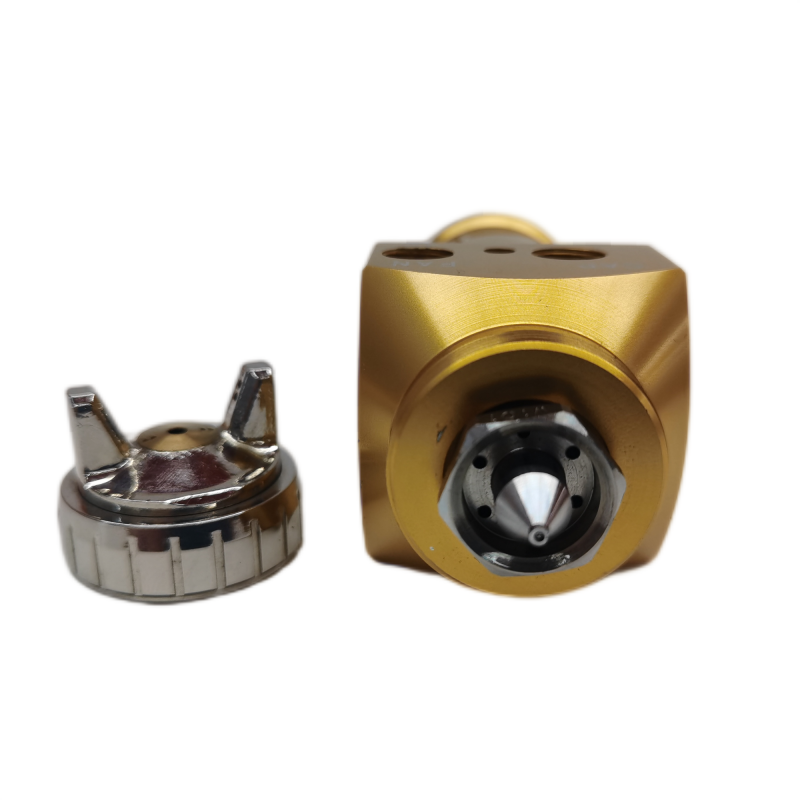 Pistolet de pulvérisateur d'air de puissance automatique 0,8/1,2 mm de buse industrielle d'atomisation industrielle outil de peinture pneumatique réglable à basse pression réglable pour le robot
