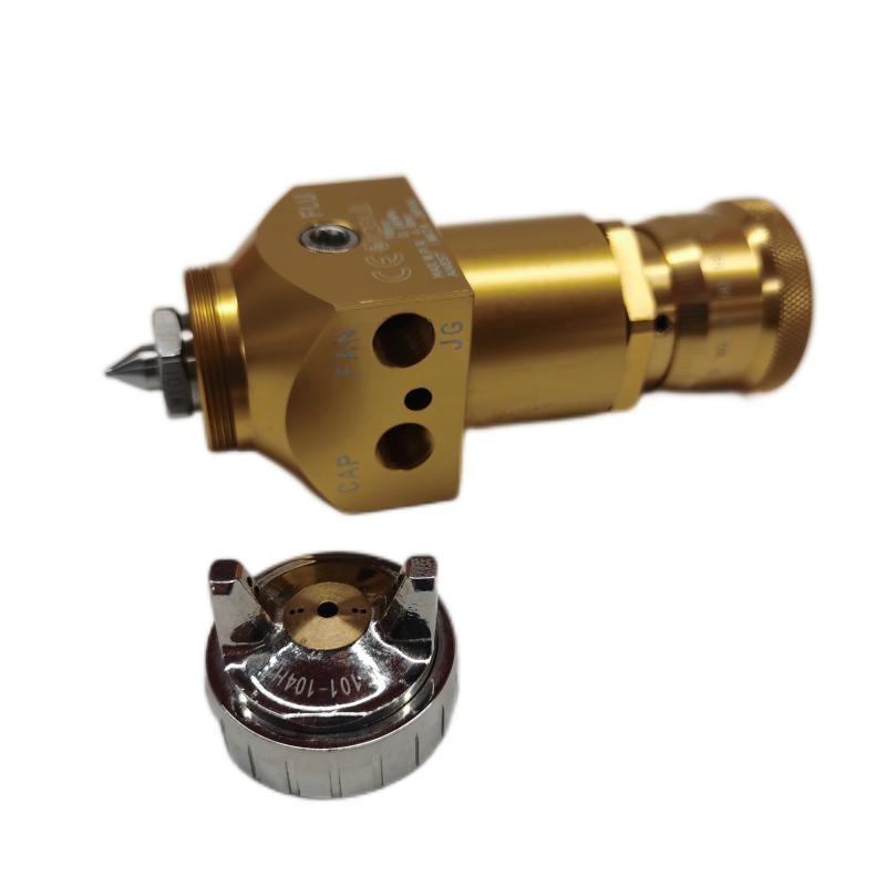 Pistolet de pulvérisateur d'air de puissance automatique 0,8/1,2 mm de buse industrielle d'atomisation industrielle outil de peinture pneumatique réglable à basse pression réglable pour le robot